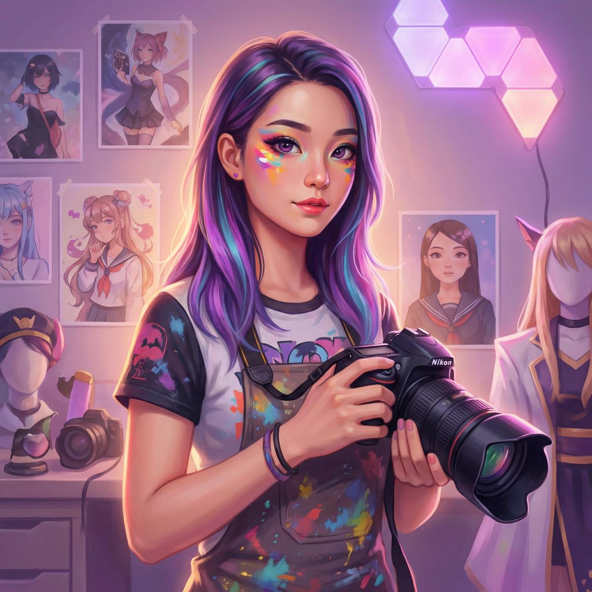 搜同网二次元内容主管苏小糖